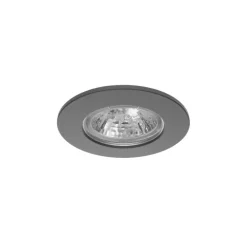 Luminária de Encastrar com Aba de Remate Aço Inoxidável Tromilux 1002.100.7XX Grafite