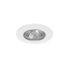 Luminária de Encastrar com Aba de Remate em Aço Inoxidável Tromilux 1002.100.1XX Branco