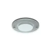 Luminária de Encastrar com Aba de Remate Tromilux 1002.100.2TX Cinza