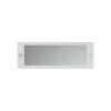 Luminária de Encastrar de Parede com Aba de Remate Tromilux 2017.100.1OX Branco