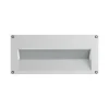Luminária de Encastrar de Parede para Exterior Tromilux 2019.106.1F3 Branco