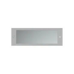 Luminária de Encastrar de Parede para Exterior Tromilux 2017.100.2OX Cinza
