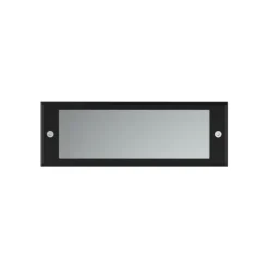 Luminária de Encastrar de Parede para Exterior Tromilux 2017.100.9OX Preto