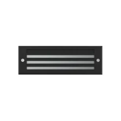 Luminária de Encastrar de Parede para Exterior Tromilux 2517.100.9OX Preto