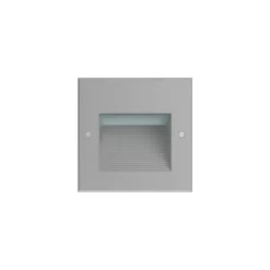 Luminária de Encastrar de Parede para Exterior Tromilux 2522.103.2F3 Cinza