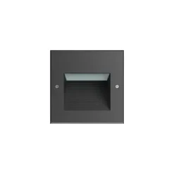 Luminária de Encastrar de Parede para Exterior Tromilux 2522.103.9F3 Preto
