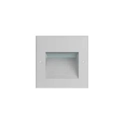 Luminária de Encastrar de Parede para Exterior Tromilux 2522.105.1F4 Branco