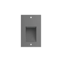 Luminária de Encastrar de Parede para Exterior Tromilux 2523.103.7F2 Grafite