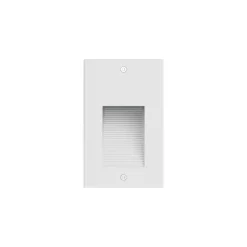 Luminária de Encastrar de Parede para Exterior Tromilux 2523.105.1F2 Branco