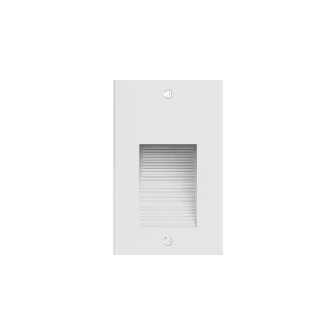 Luminária de Encastrar de Parede para Exterior Tromilux 2523.105.1F2 Branco