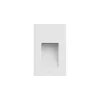 Luminária de Encastrar de Parede para Exterior Tromilux 2523.105.1F4 Branco