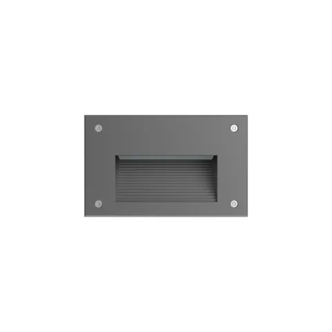 Luminária de Encastrar de Parede para Exterior Tromilux 2524.103.1F2 Branco