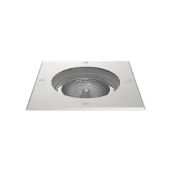 Luminária de Encastrar no Solo com Aro em Aço Inoxidável Tromilux 3017.115.8T3 Aço Inoxidável
