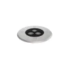 Luminária de Encastrar no Solo com Aro em Aço Inoxidável Tromilux 3005.103.8T3 Aço Inoxidável