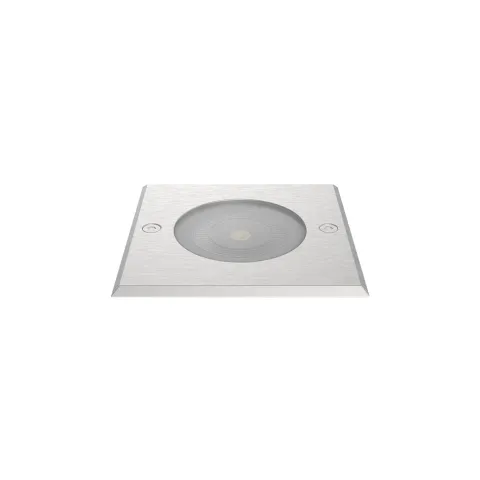 Luminária de Encastrar no Solo em Aço Inoxidável e Alumínio Tromilux 3011.105.8T4 Aço Inoxidável