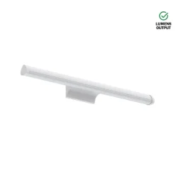 Luminária Saliente de Parede em Alumínio com Difusor Opalino Tromilux 4510.110.1O4 Branco