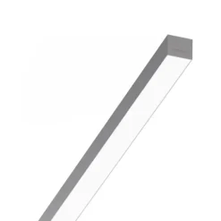 Luminária Saliente de Parede em Alumínio Extrudido Tromilux 4023.029.3O4 Cinza Satinado