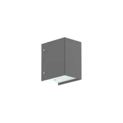 Luminária Saliente de Parede em Aço Inoxidável Tromilux 4009.102.8F4 Aço Inoxidável