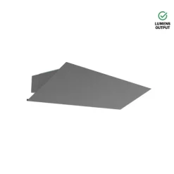 Luminária Saliente de Parede em Aço Inox Tromilux 4002.104.7O2 Grafite