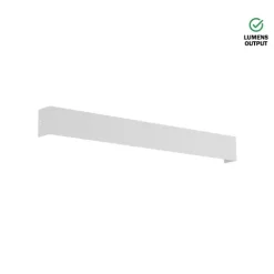 Luminária Saliente de Parede em Alumínio Extrudido Tromilux 4020.029.1O2 Branco
