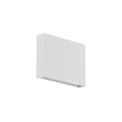 Luminária Saliente de Parede em Aço Inox Escovado ou Pintado Tromilux 4004.204.1O3 Branco