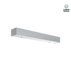 Luminária Saliente de Parede em Aço Inoxidável e Alumínio Tromilux 4001.204.8O4 Aço Inoxidável