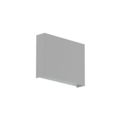Luminária Saliente de Parede em Aço Inox Escovado ou Pintado Tromilux 4004.204.2O2 Cinza
