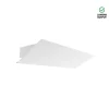 Luminária Saliente de Parede em Aço Inox Escovado Tromilux 4002.204.1O4 Branco
