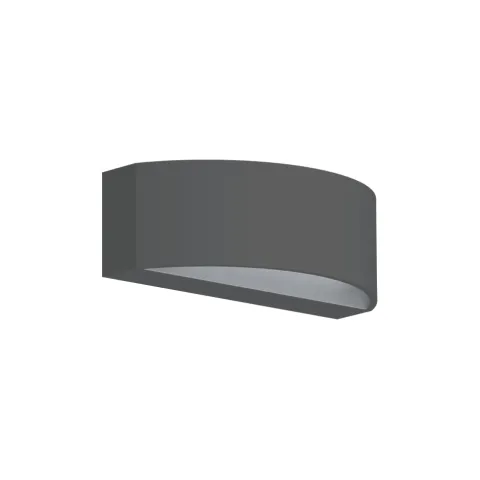 Luminária Saliente de Parede em Aço Inoxidável para Exterior Tromilux 2029.206.8F3 Aço Inoxidável