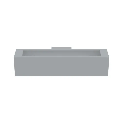 Luminária saliente de parede para exterior Tromilux 2033.115.2O3 Cinza