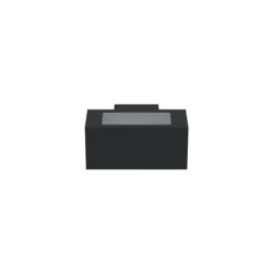 Luminária Saliente de Parede para Exterior Tromilux 2037.207.9O2 Preto
