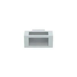 Luminária Saliente de Parede para Exterior Tromilux 2038.100.1OX Branco