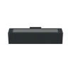 Luminária Saliente de Parede para Exterior Tromilux 2034.216.9O7 Preto