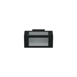Luminária Saliente de Parede para Exterior Tromilux 2038.100.9OX Preto