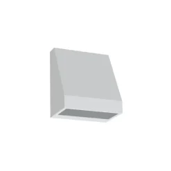 Luminária Saliente de Parede para Exterior Tromilux 2041.103.1P4 Branco