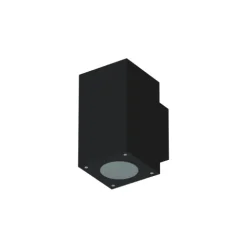 Luminária Saliente de Parede para Exterior Tromilux 2039.100.9FX Preto
