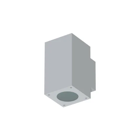 Luminária Saliente de Parede para Exterior Tromilux 2039.100.2FX Cinza