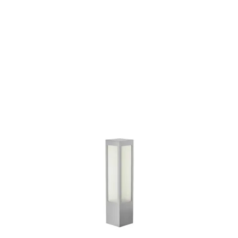 Luminária Saliente de Piso para Exterior Tromilux 2042.116.2F4 Cinza