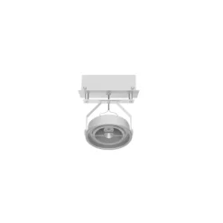 Luminária Saliente de Teto em Aço Galvanizado Tromilux 1199.110.2X4 Cinza