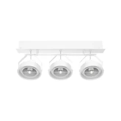 Luminária Saliente de Teto em Aço Galvanizado Tromilux 1199.315.1X4 Branco