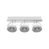 Luminária Saliente de Teto em Chapa de Aço Galvanizado Tromilux 1199.315.2X2 Cinza
