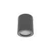Luminária Saliente de Teto para Exterior em Aço Inox 316 Tromilux 2061.100.9T2 Preto