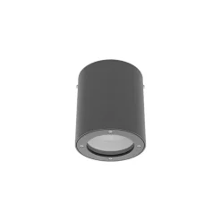Luminária Saliente de Teto para Exterior em Aço Inox 316 Tromilux 2061.100.2T4 Cinza