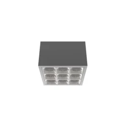 Luminária Saliente em Alumínio para Teto Tromilux 1525.901.9X2 Preto