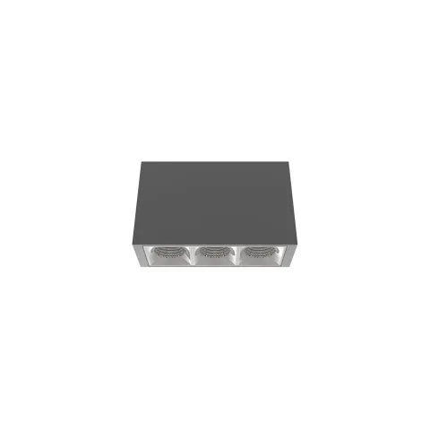 Luminária Saliente em Alumínio com Luz Descendente Tromilux 1524.302.1X3 Branco