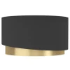 MANDERLINE Candeeiro de Teto EGLO - Design Assimétrico em Preto e Latão 39924