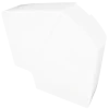 Ângulo plano p/ calha plano para calha 110x34 branca efapel 10083 rbr