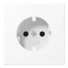 Placa Central para Bases de Tomada SCHUKO® Safety Plus Branco Mate LS1520KIPLWWM JUNG LS1520KIPLWWM