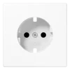 Placa central para bases de tomada SCHUKO® Safety Plus branco LS1520KIPLWW JUNG LS1520KIPLWW