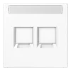 Placa central para conectores RJ 2x LS JUNG LS1969-25NAWESW